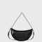 Longchamp -Cartera pequeña de cuero, Smile Negro