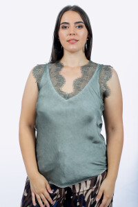 TOP ONIX Verde seco