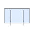 Soporte De Pie Tv Base Fijo 37 A 75 Pulgadas Lcd Led Soporte De Pie Tv Base Fijo 37 A 75 Pulgadas Lcd Led