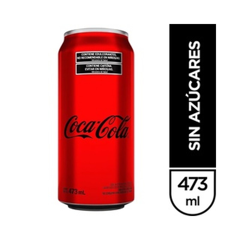 COCA ZERO 473ML LATA Coca Zero 473ml Lata