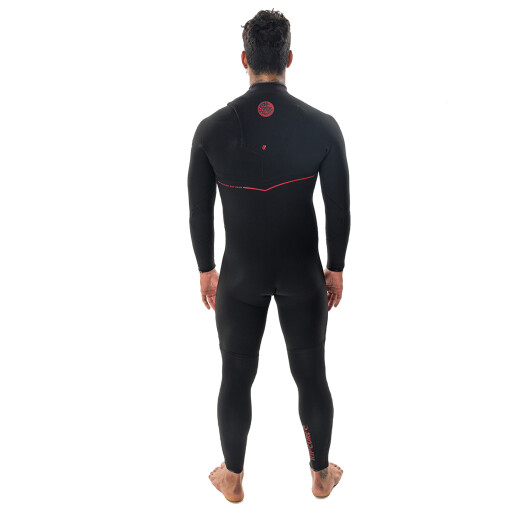 Traje Rip Curl Flash Bomb Fusion 4/3 Gb Zip Free - Negro Traje Rip Curl Flash Bomb Fusion 4/3 Gb Zip Free - Negro