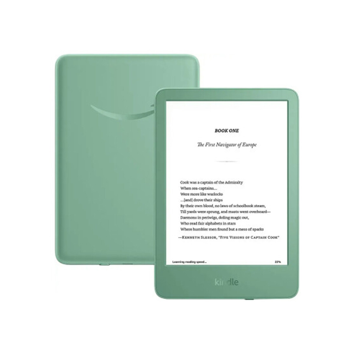 Lector digital Kindle Paperwhite 12 Wi-Fi 7" 16GB Verde 