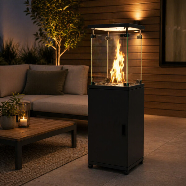 Estufa Cuadrada A Gas Kassel Ks-epc41 ESTUFA CUADRADA A GAS KASSEL KS-EPC41