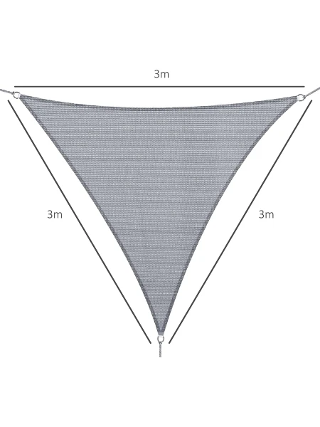TOLDO VELA GRIS