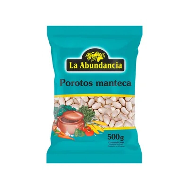 POROTOS MANTECA LA ABUND.500G Porotos Manteca La Abund.500g