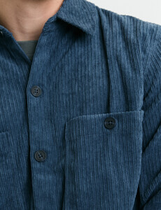 300570 SOBRECAMISA HARRY Azul Piedra
