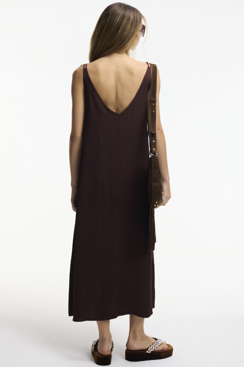 Vestido Marron