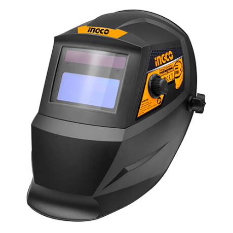CARETA SOLDAR NEGRA C REGULACION AHM008 AUTOMATICA FOTOSENSI NEGRO-NARANJA