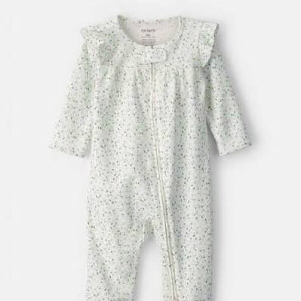 Enterito Carters Algodón con pie dots aqua Enterito Carters Algodón con pie dots aqua
