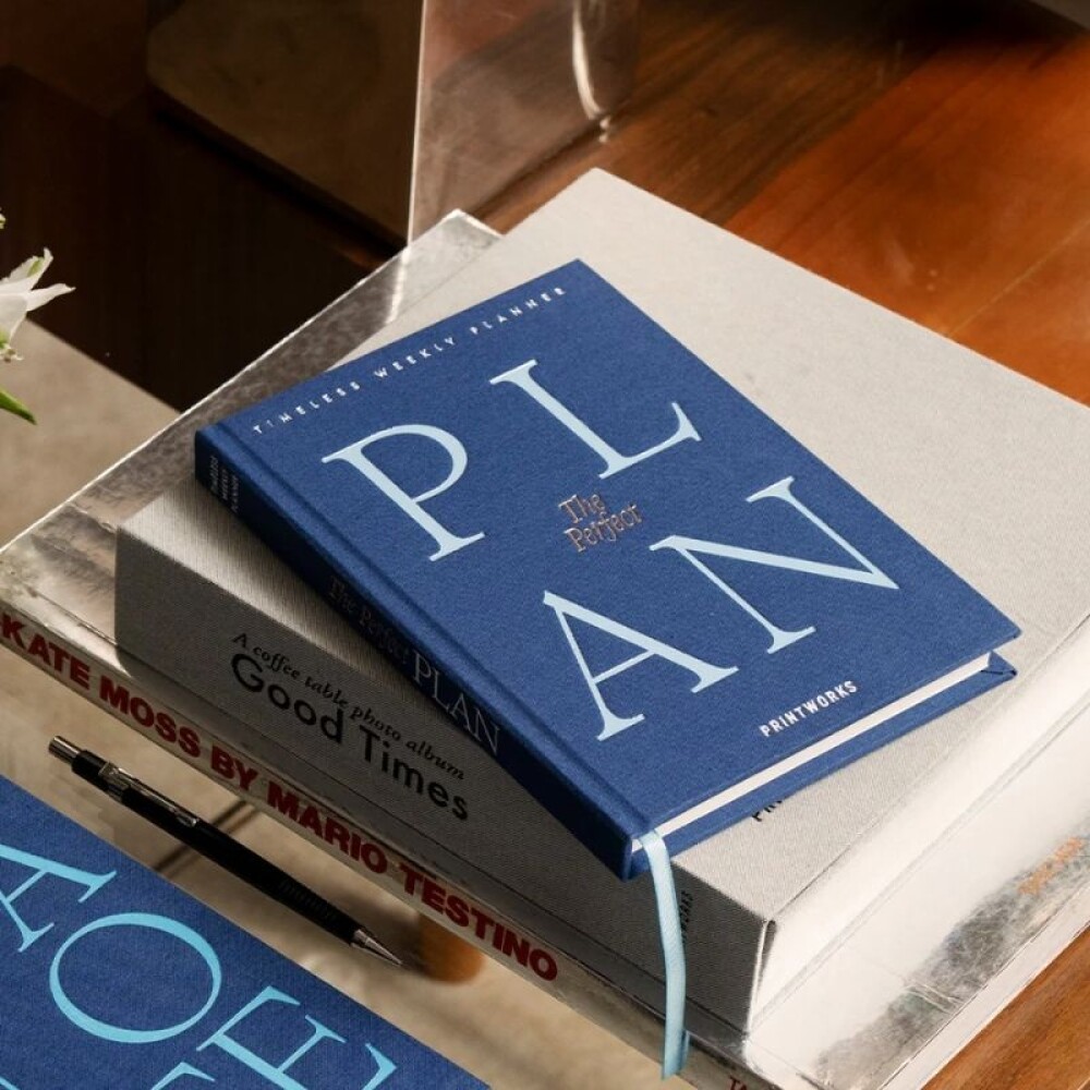 PRINTWORKS PLANNER SEMANAL THE PERFECT PLAN AZUL PRINTWORKS PLANNER SEMANAL THE PERFECT PLAN AZUL