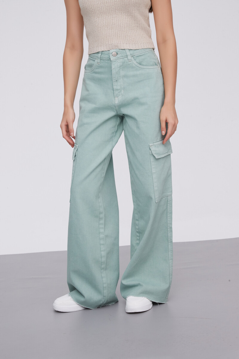 Pantalon Moanica - Verde Claro 