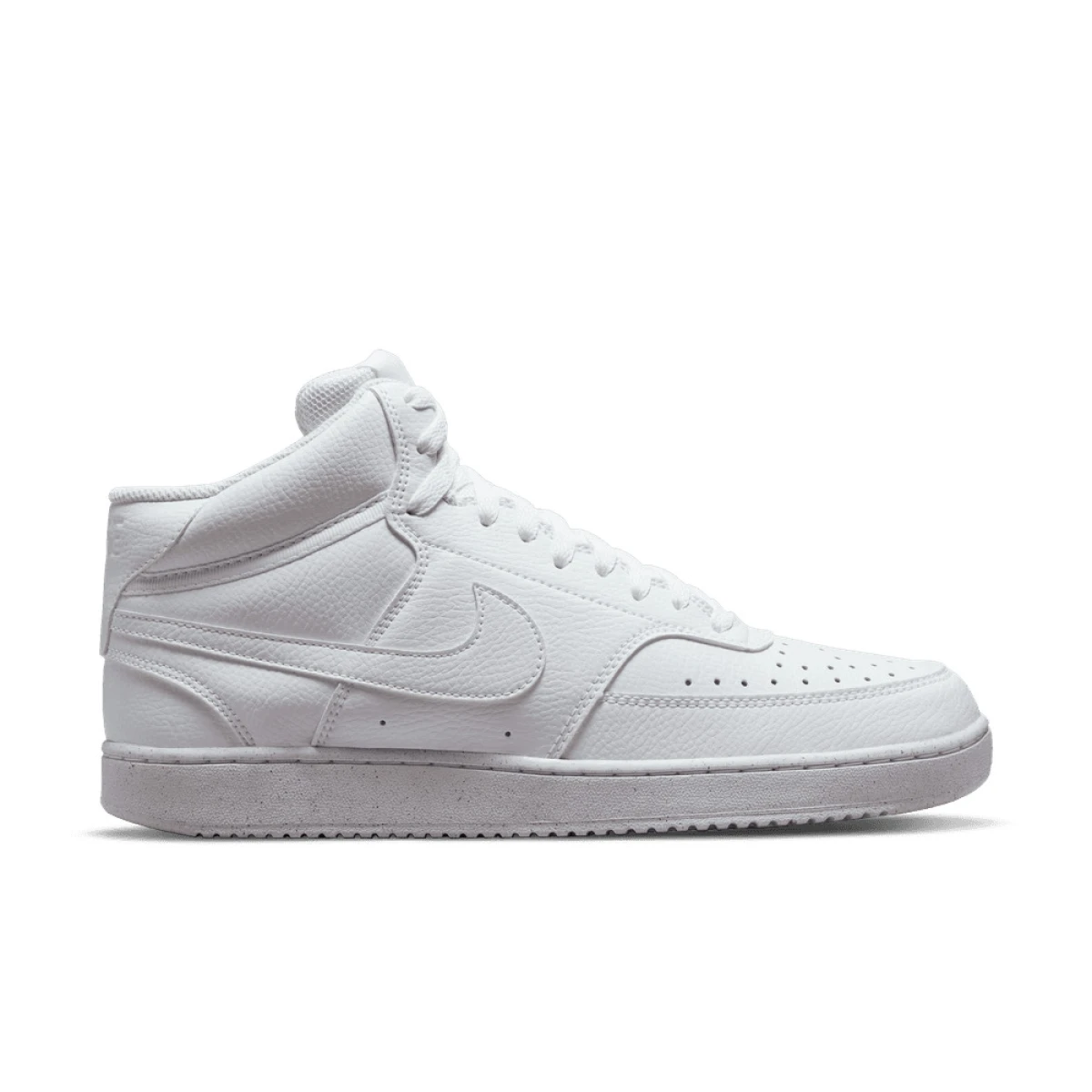 Championes Court Vision Alto de Hombre - Blanco 