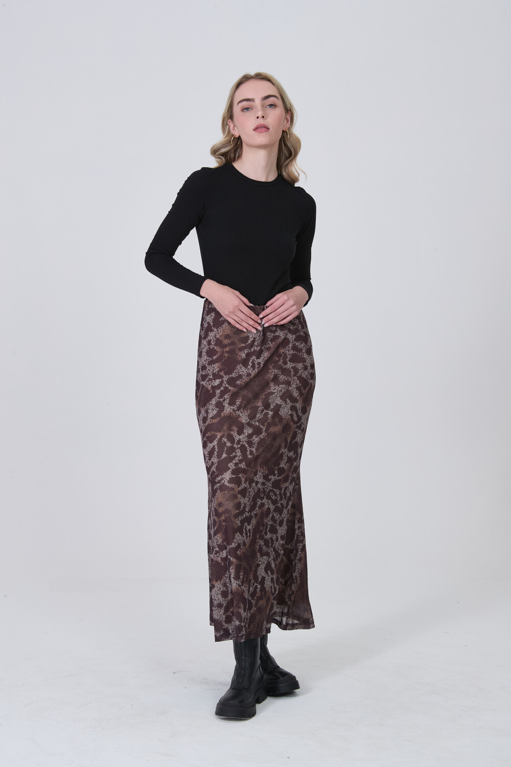 Falda Flambo Estampado 1