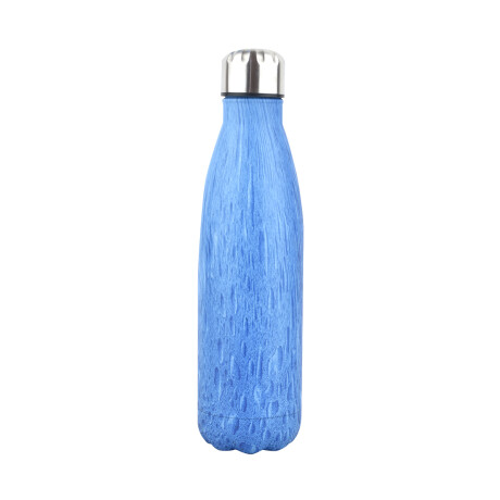Botella Térmica Con Diseño Azul