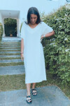 Vestido Demmer Crudo