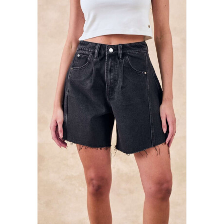 Bermuda Wide Leg Negro
