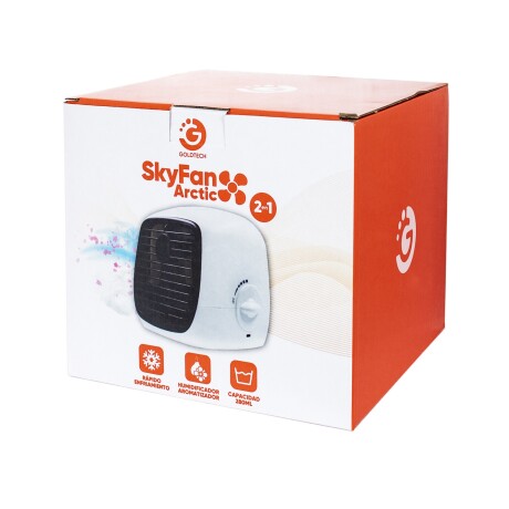 Enfriador de aire a base de agua y aromatizador Goldtech SkyFan Artic Blanco