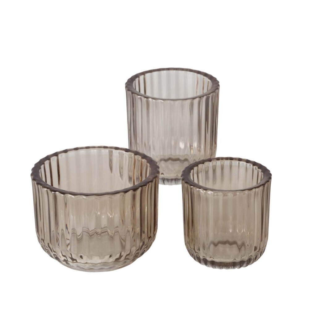 CANDELABRO VIDRIO NATURAL-BEIGE 2050359