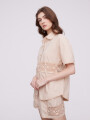 Camisa Shimmia Beige