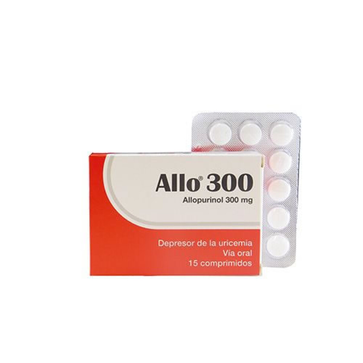 Allopurinol EFA 300 mg x15 Comprimidos – Control de Ácido Úrico