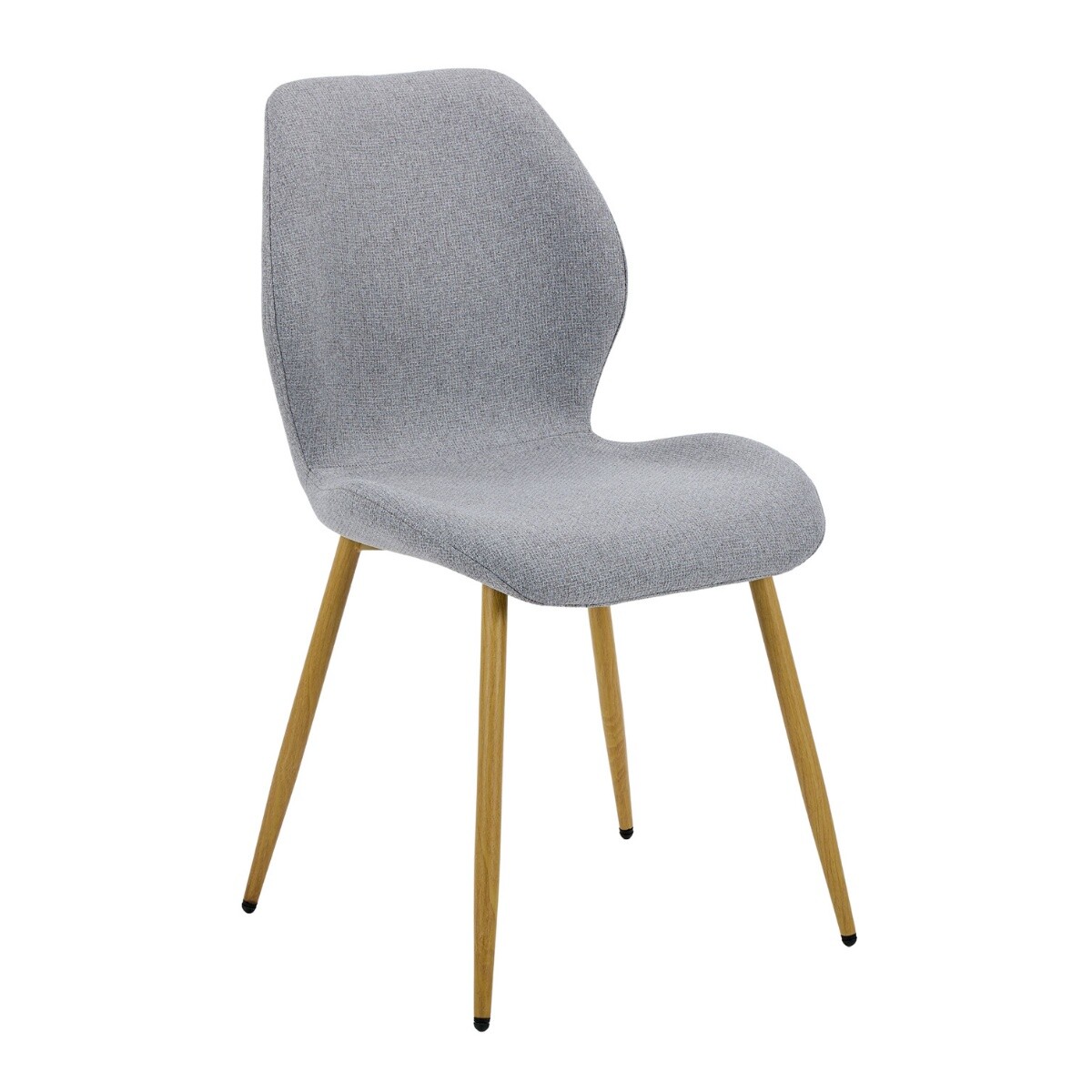 Silla Gea - Tela Rústica - W83 (Gris) 