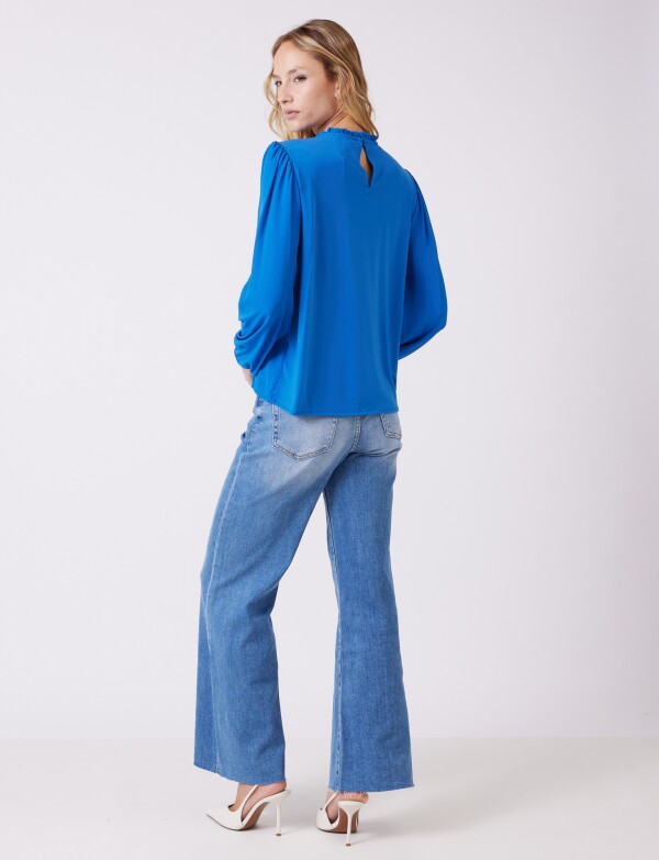 Blusa Gasa Pliegues ROYAL