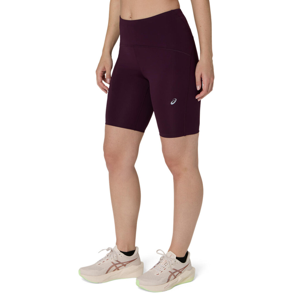Bikers Running Road High Waist 8In Sprinter Mujer Dark Aubergine