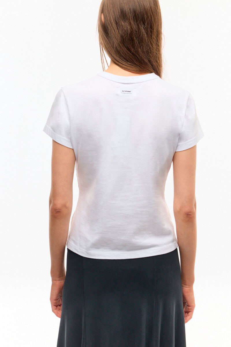 REMERA BASIC MINI Blanco