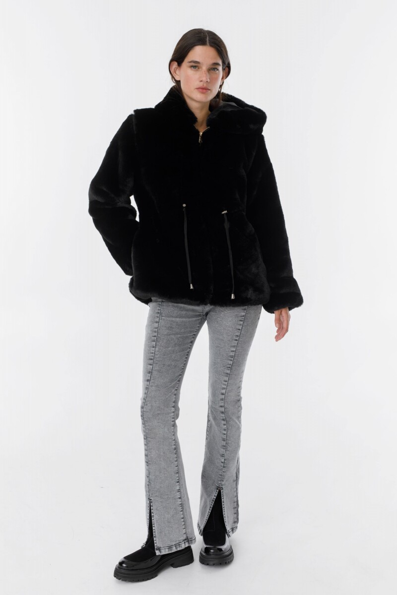 Campera Bear Negro
