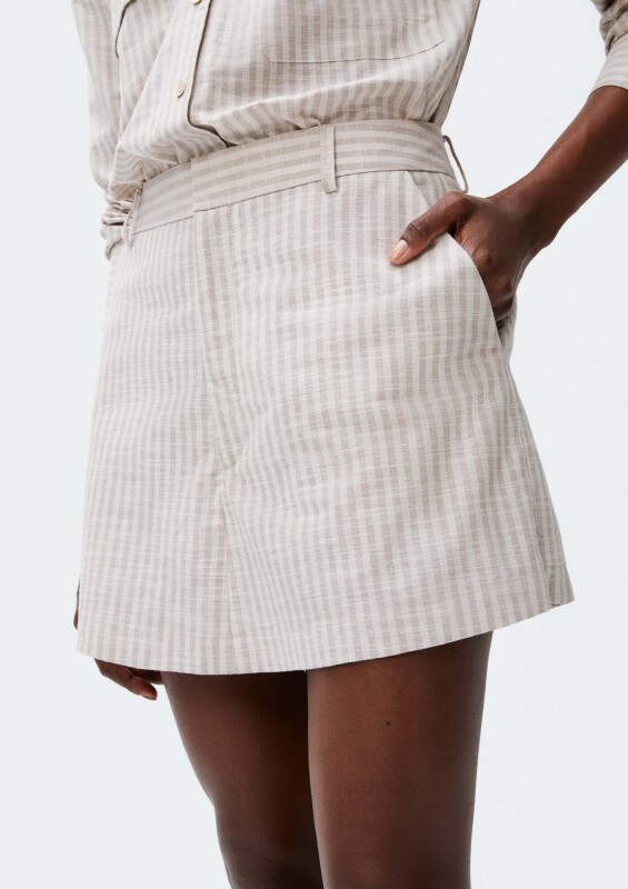 SHORTS SAIA FEM CENIZA