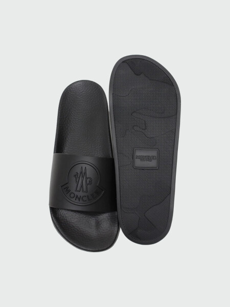Moncler -Sandalias de goma, Basile Negro