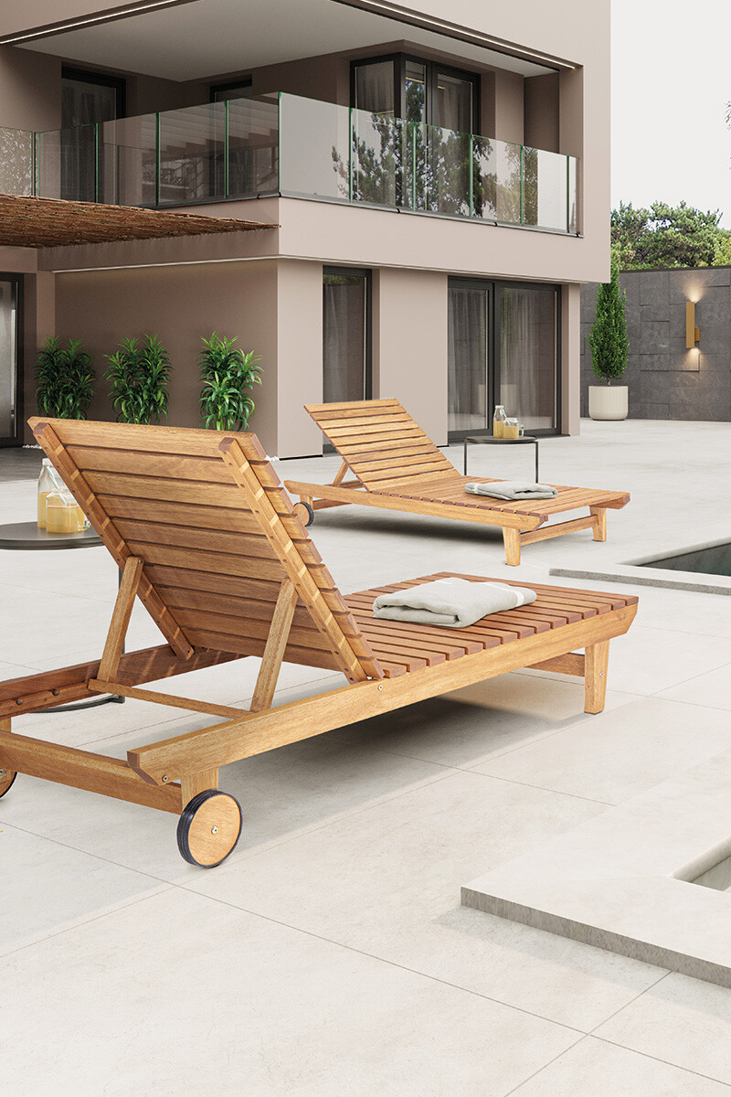 RECANTO REPOSERA REPOSERA RECANTO 184x60x30CM JATOBA