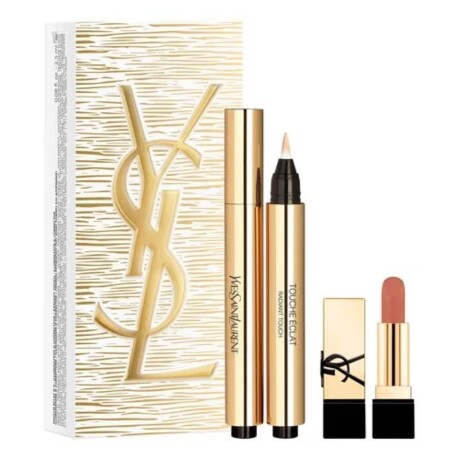 Set YSL Corrector Touch Eclat + Labial Mini Rouge Pur Set YSL Corrector Touch Eclat + Labial Mini Rouge Pur