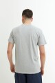 Remera cuello redondo GRIS MELANGE
