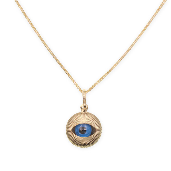 Colgante Ojito de oro amarillo 18k. Sin cadena Colgante Ojito de oro amarillo 18k. Sin cadena