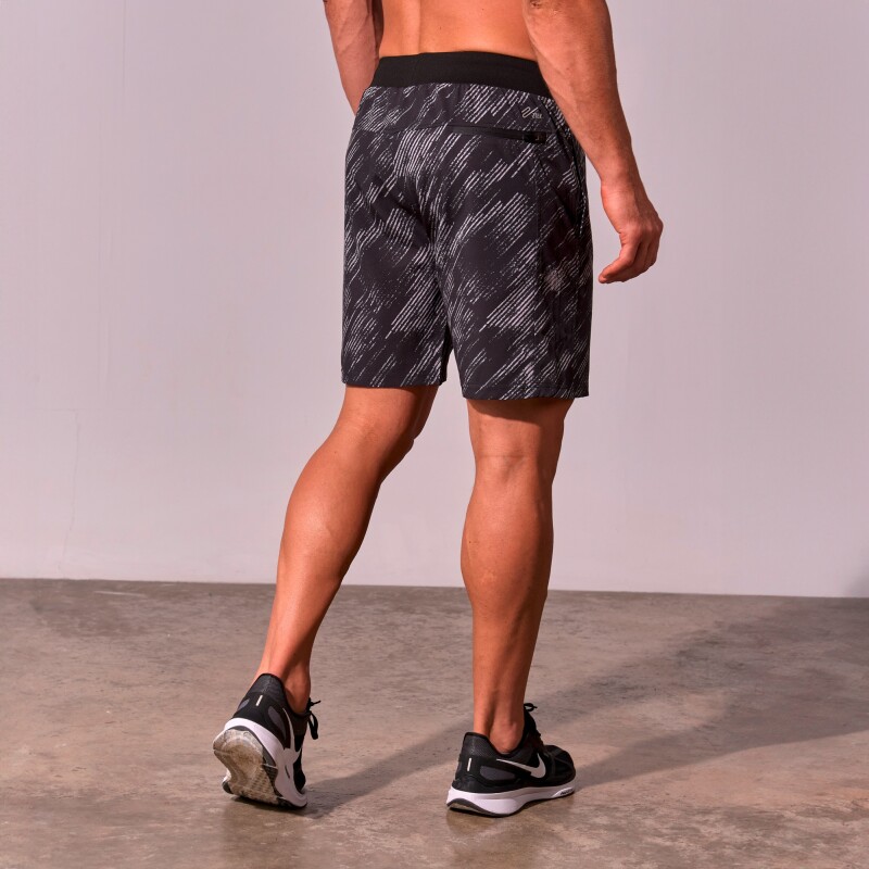 Short Donk Print de Hombre Negro