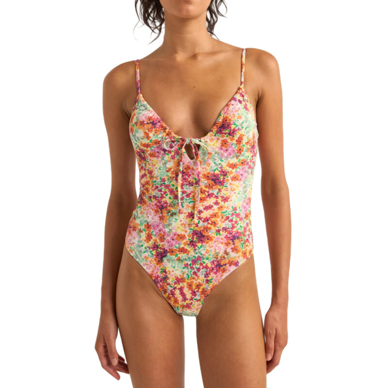 Bikini Rhythm Sierra Floral Tie Front One Piece Bikini Rhythm Sierra Floral Tie Front One Piece