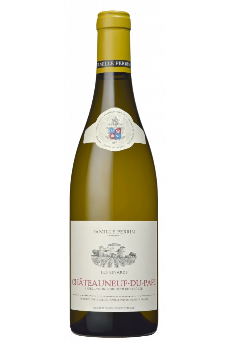 Vino FAMILLE PERRIN Chateauneuf Du Pape Les Sinard Blanc 750ml 