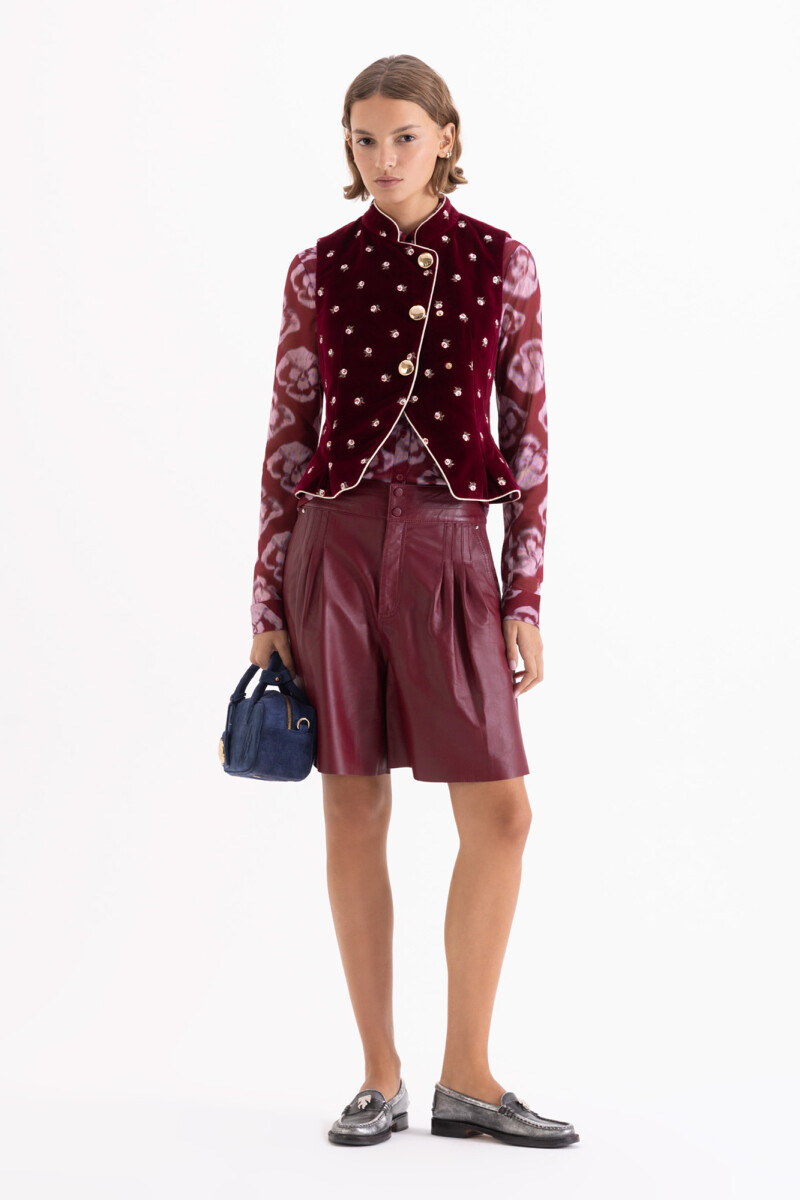 CHALECO CHARLOTTE Bordo