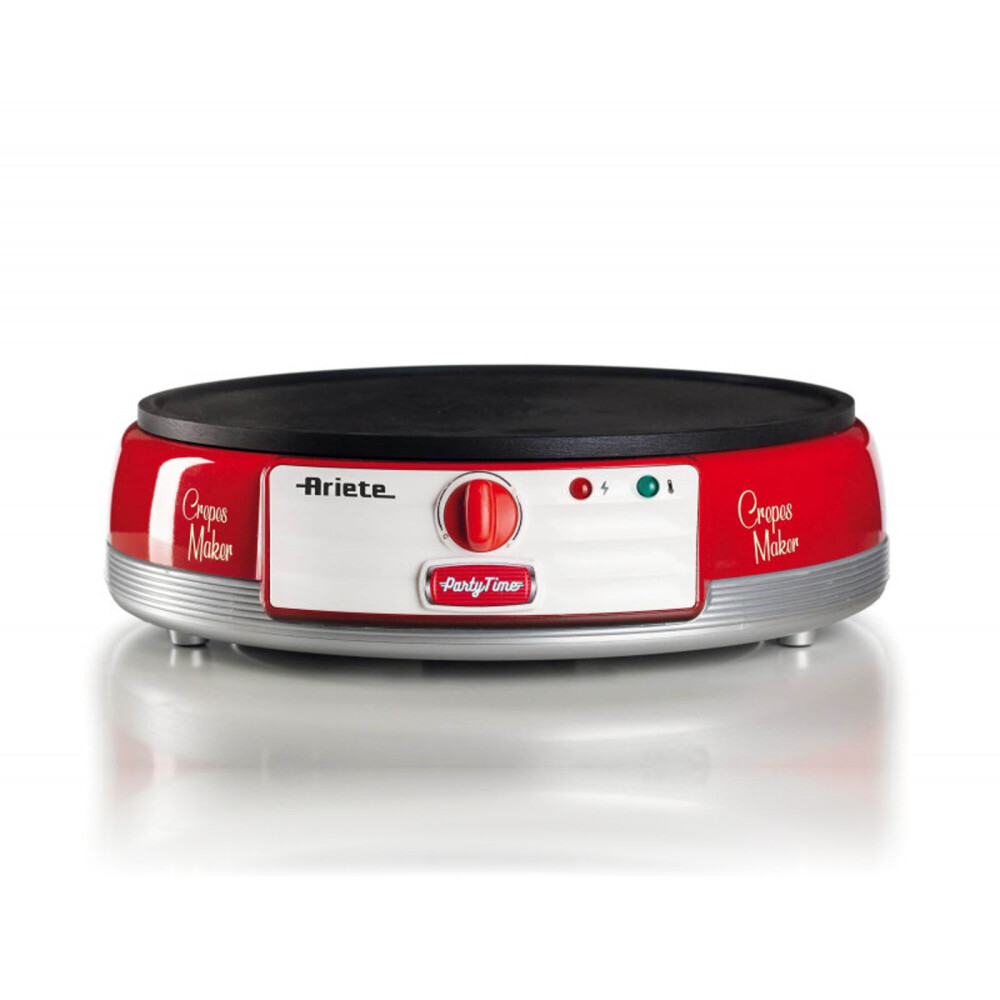 CREPES MAKER ARIETE 1000W ROJO WHRD MOD. 202