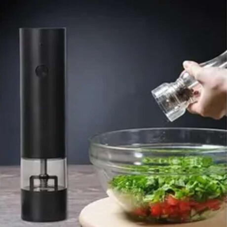 Set de molinillo de sal y pimienta eléctrico Negro
