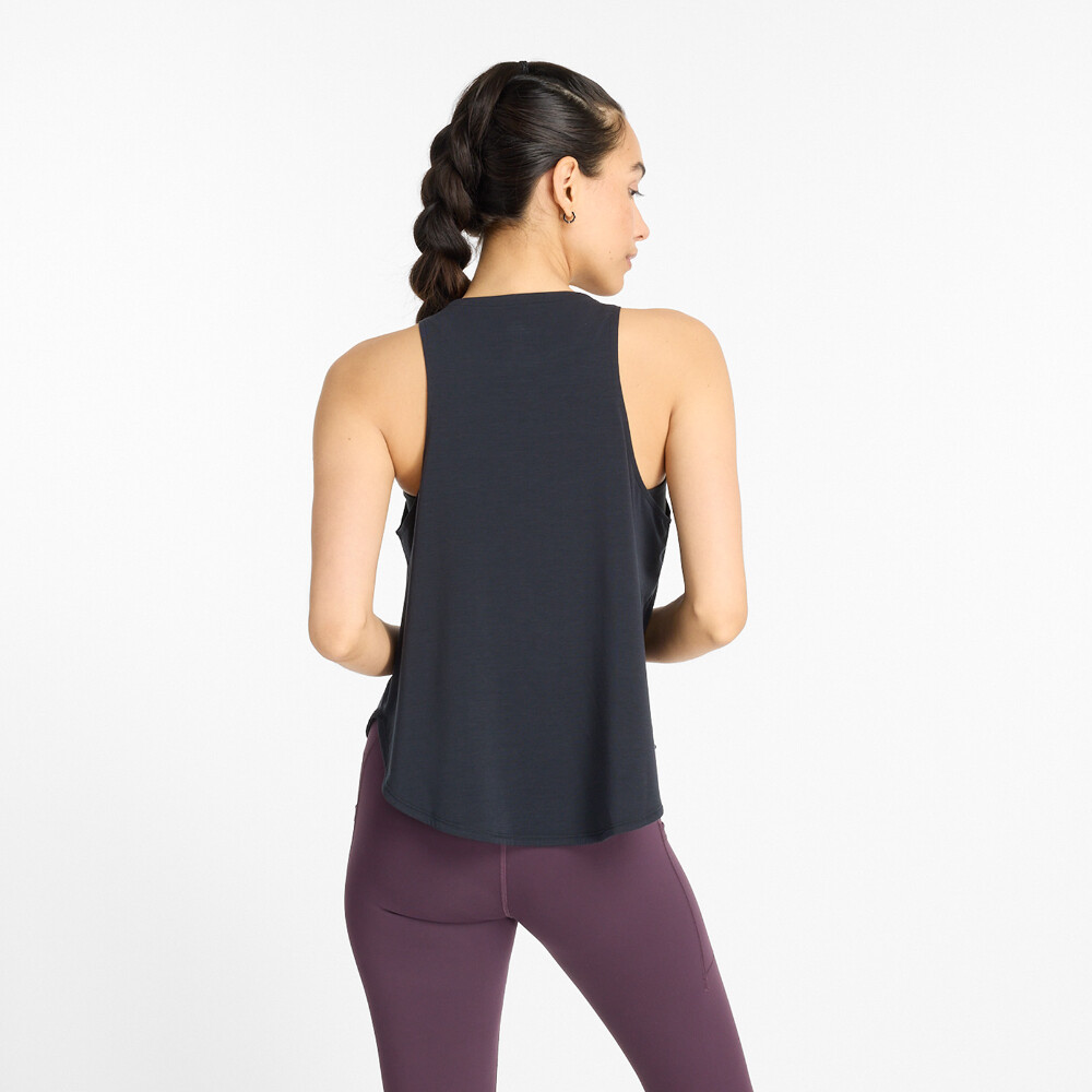 Drapey Jersey Tank - Mujer Black