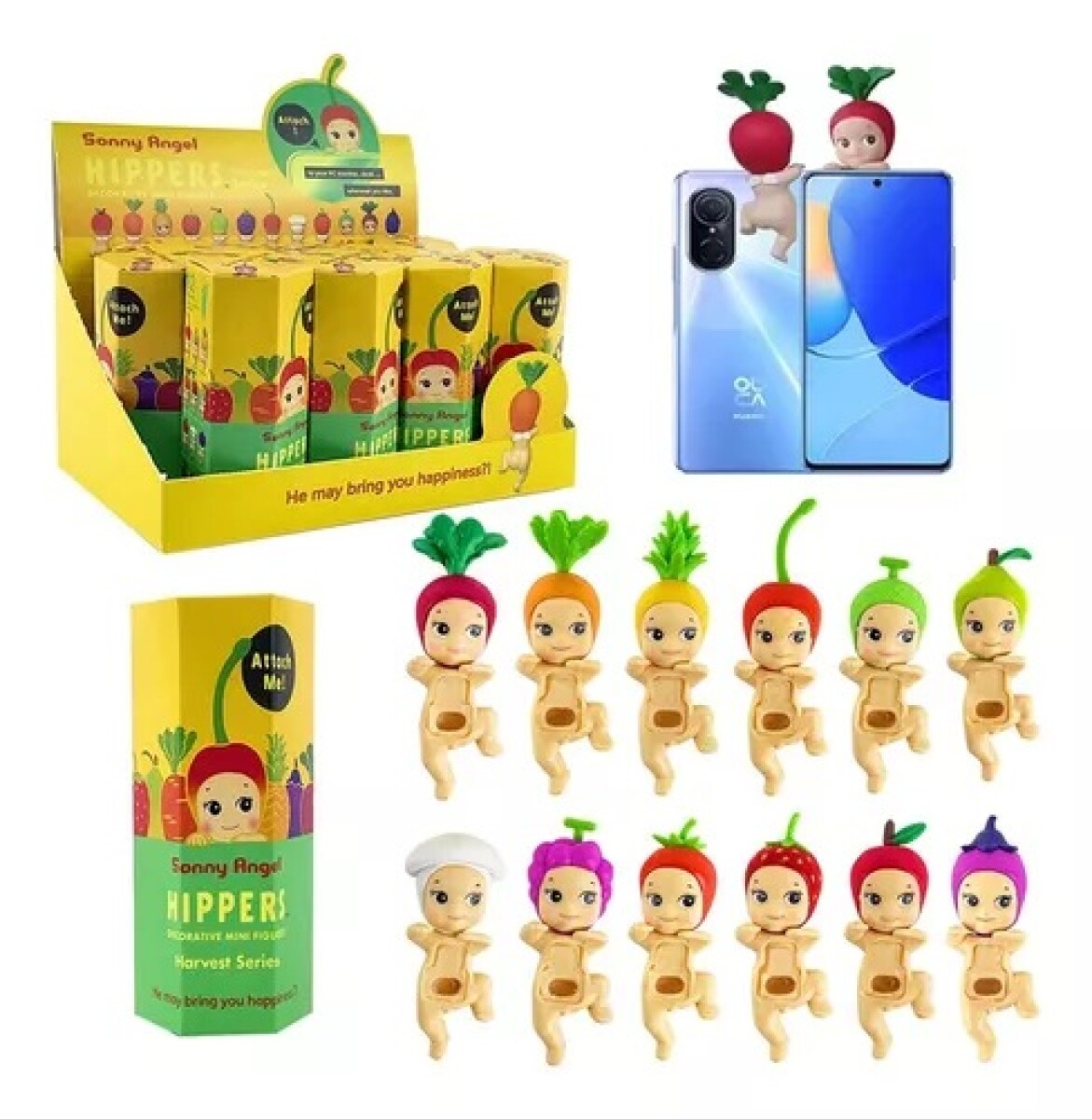 1 Figura sorpresa Sonny Angel Hippers Fruta 
