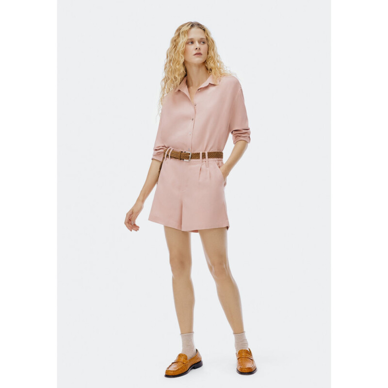 SHORTS FEM ROSA CLARO