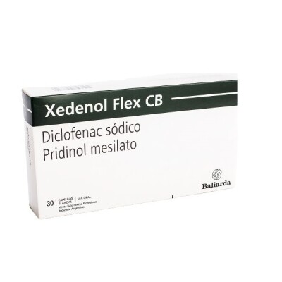 Xedenol Flex Cb Caps. Blanda 30 Uds. Xedenol Flex Cb Caps. Blanda 30 Uds.