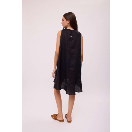 VESTIDO POLK Negro