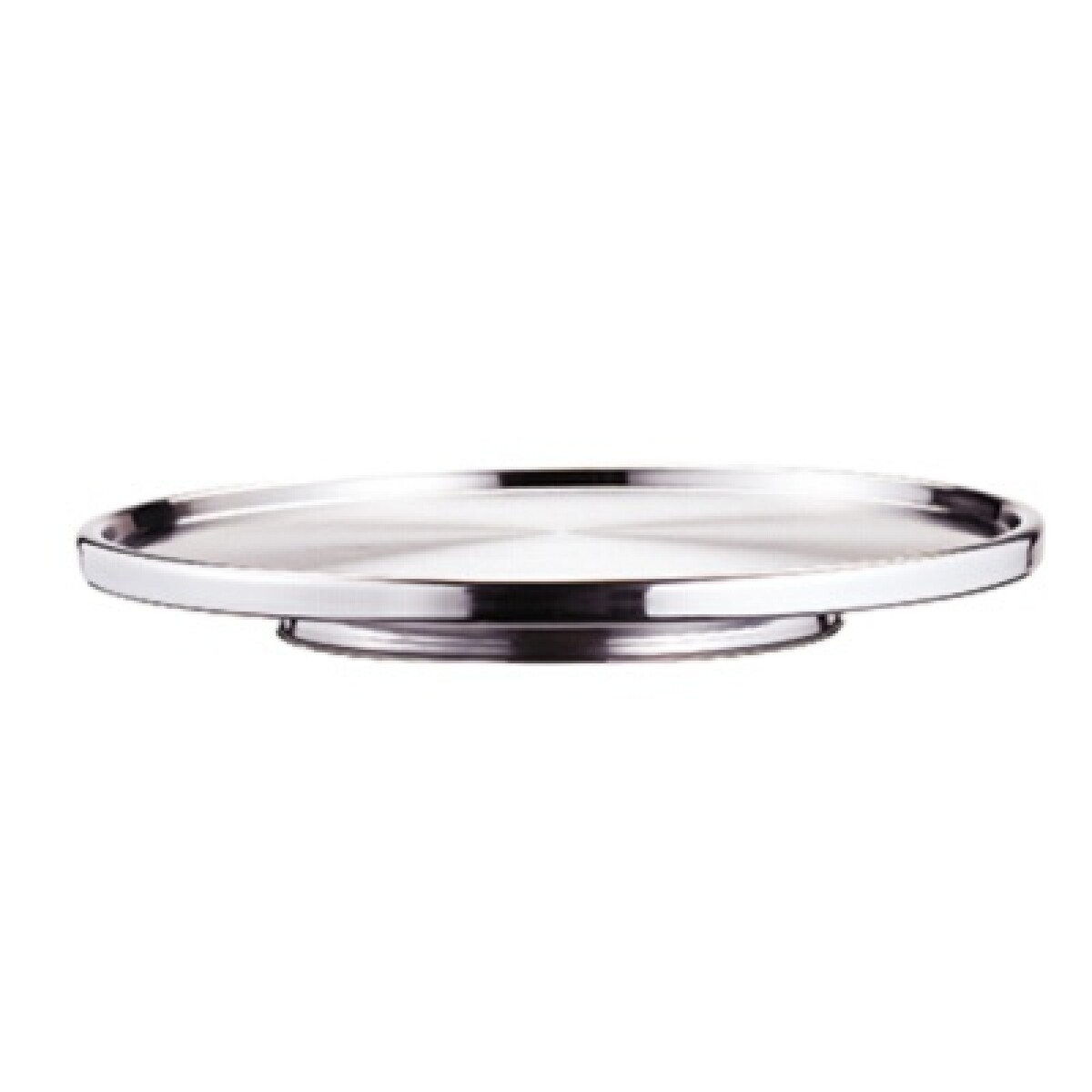 Base porta torta acero inoxidable 