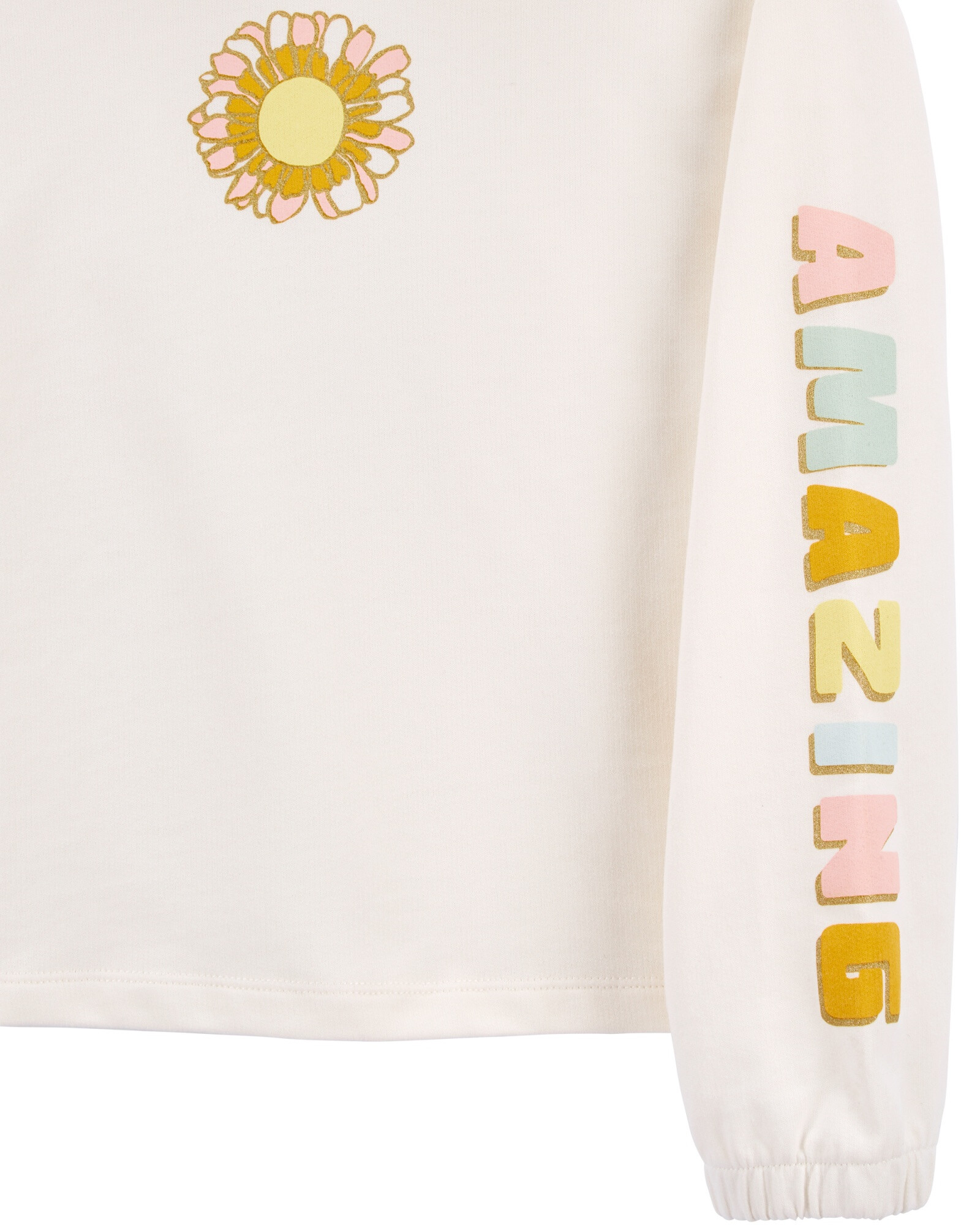 Buzo de algodón con capucha diseño tie-dye Sin color