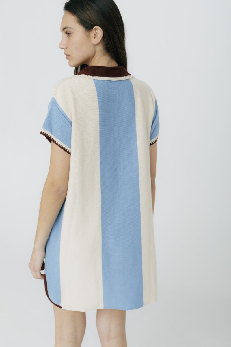 VESTIDO CHILLI Celeste