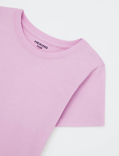 CAMISETA INFANTIL ROSADO